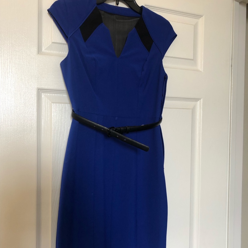 Navy blue dress